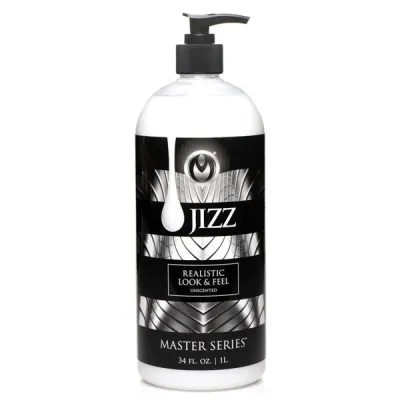 Master Series Jizz Unscented Water Based Lubricant 1L