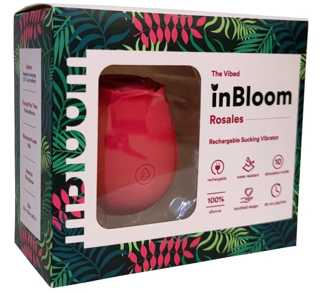 Rose In Bloom Rosales Sucking Vibrator — image 4 of 12