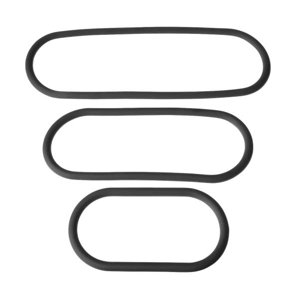 PerfectFit - Xplay Silicone Thin Wrap Ring 3-Pack (9,12,15)