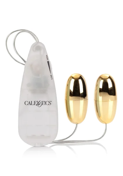 Pocket Exotics Vibrating Double Gold Bullets