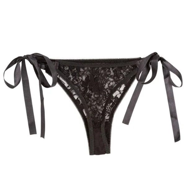 Remote Control Lace Thong Set
