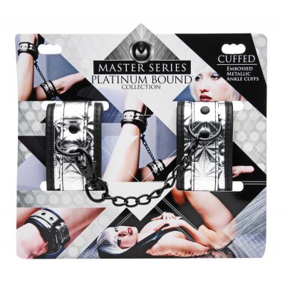 Embelished Metallic Ankle Cuffs