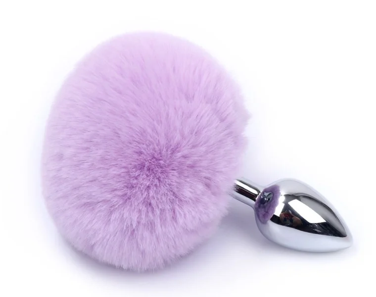 Metal Bunny Tail Butt Plug — image 7 of 10