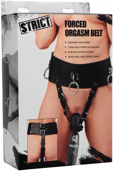 Forced Orgasm Wand Holder Belt