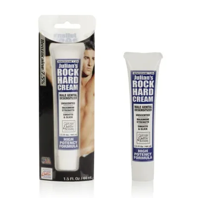 Julians Rock Hard Cream Packaged 1 5 Oz