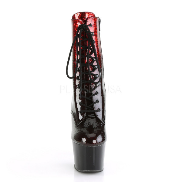 7 inches Heel, 2 3/4 inches PF Lace-Up Front Ankle Boot, Side Zip — image 10 of 20