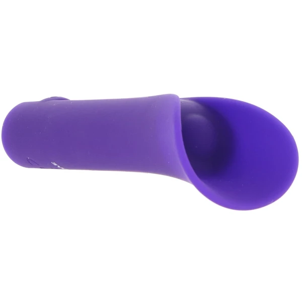 Zero Tolerance Full Coverage Rechargeable Waterproof Silicone Clitoral Vibrator - Purple