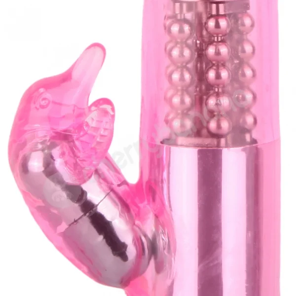 Cherry Banana Wet Dreamer Pink 15 Function Dolphin Vibrator