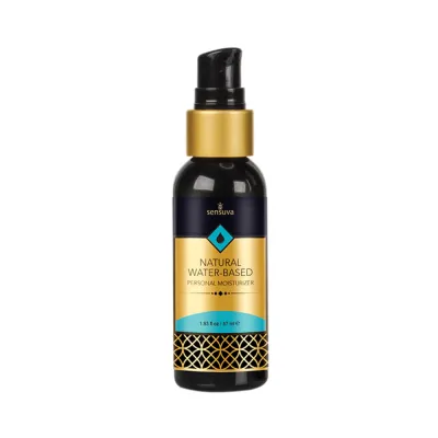 Sensuva Natural Water based Personal Moisturizer Unscented 2 Fl Oz Bottle