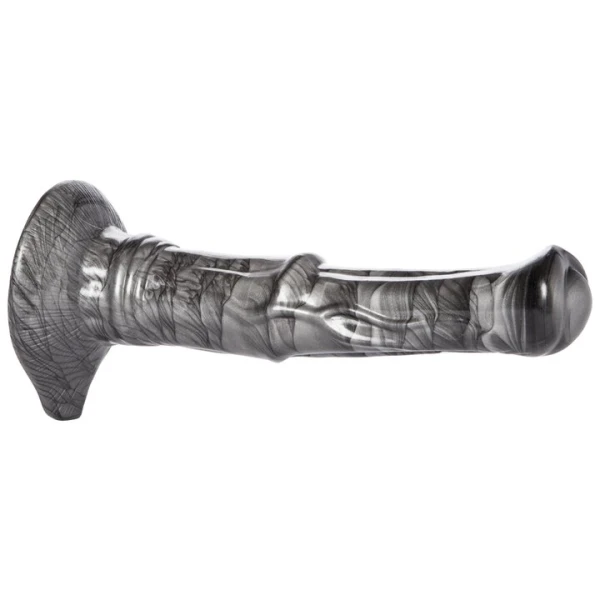 The Centaur Monster Silver Horse Dildo - 10.5 Inch — image 4 of 5