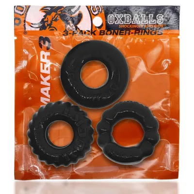 Oxballs Bonemaker Cock Ring 3 Pack