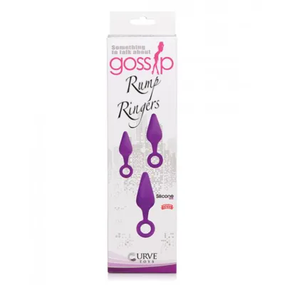 Gossip Rump Ringers Anal Trainer Set Violet