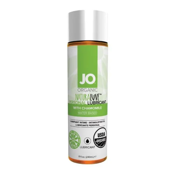 JO Naturalove USDA Organic Water Based Personal Lubricant With Chamomile 1 fl oz
