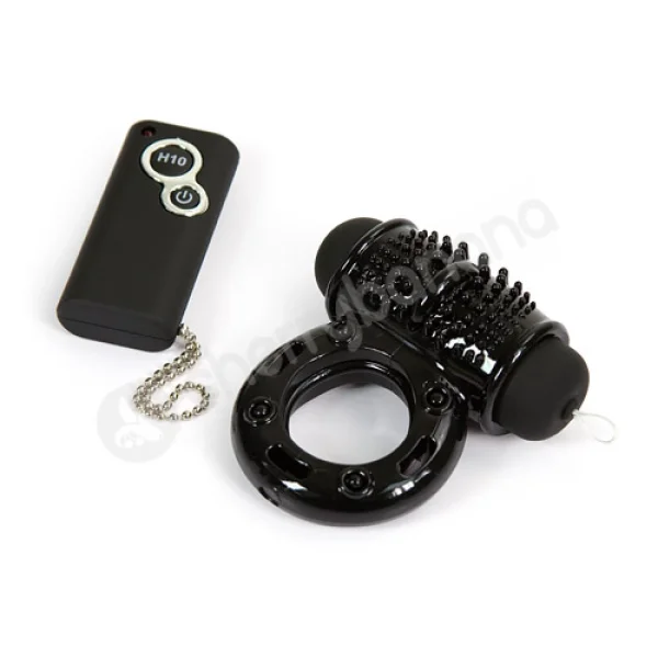 Hero Remote Control Wireless Black Cock Ring