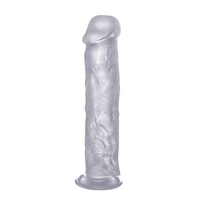 Realistic Cock 11 Inch Transparent 11 Inch