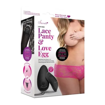 Vibrating Low Rise Rechargable Panties