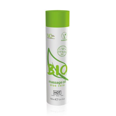 HOT BIO Massage oil Aloe Vera 100 m