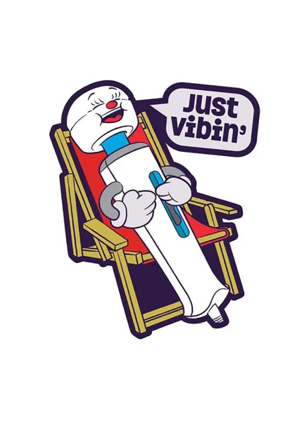 Just Vibin' Pin