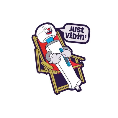 Just Vibin Pin