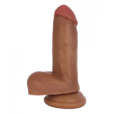 Jock Medium Suction Cup Dildo With Balls 6 Inch