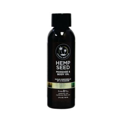 Earthly Body Massage Oil Cucumber Melon 2oz