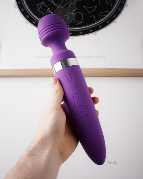 Deluxe Mega Wand Waterproof Massager by Voodoo Toys