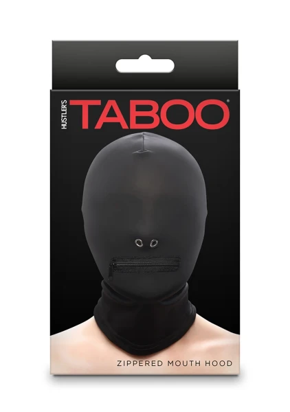 Hustler's Taboo Zippered Mouth Hood