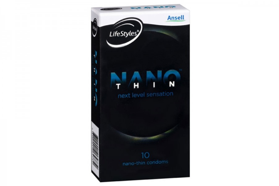 Ansell Lifestyles Nano Thin Condoms 10 pack