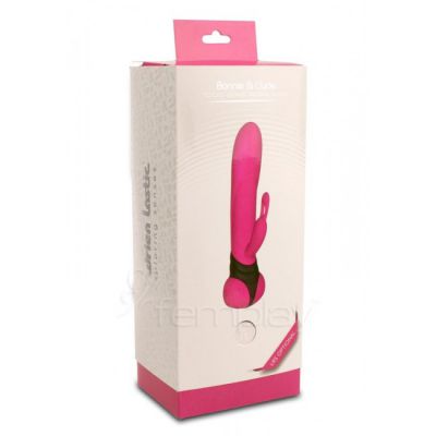 Bonnie Clyde Silicone Rechargeable Rabbit Vibe with Remote Control