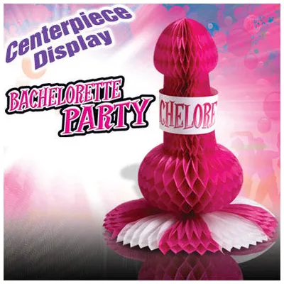Bachelorette party pecker centerpiece