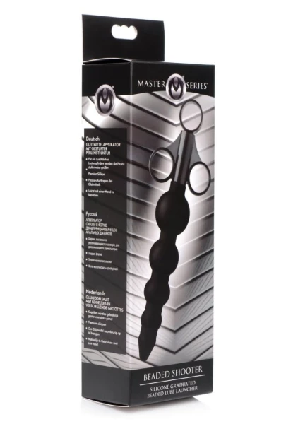 Silicone Graduated Beads Lube Launcher