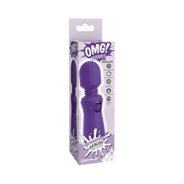 Personal Massagers:  Omg! Wands Enjoy Rechargeable Vibrating Wand — image 18 of 18