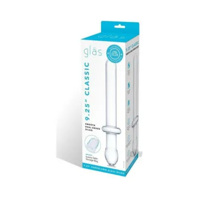 Couples Dildos Glas Classic 9 25 In Smooth Dual ended Glass Dildo