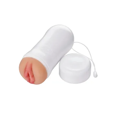 Pleasure Pussy Pocket Stroker Water Activated Tan