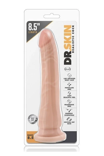 Blush Dr. Skin Beige Realistic Cock Basic 8.5 — image 11 of 12