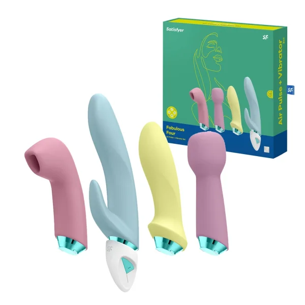 Satisfyer Marvelous Four Air pulse & Vibrator Set