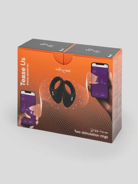 We-Vibe Tease Us Bond Vibrating Silicone Cock Ring Boxed Set