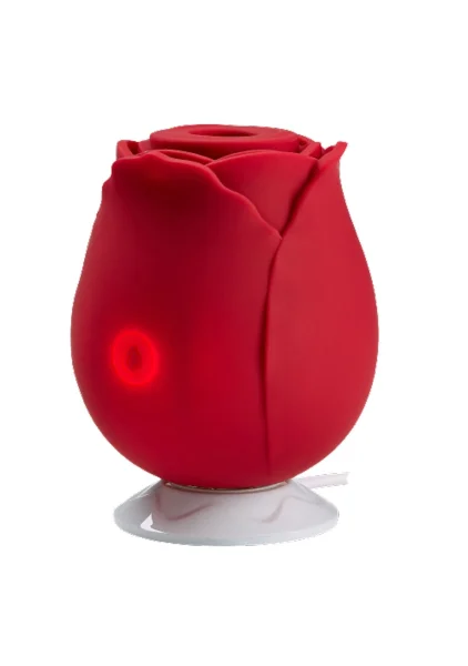 Rose Clitoral Stimulator with Air-Pulse Suction