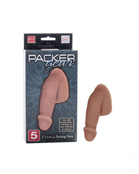 Packer Gear 5in/1275cm Packing Penis Brown - Brown - 5 Inch