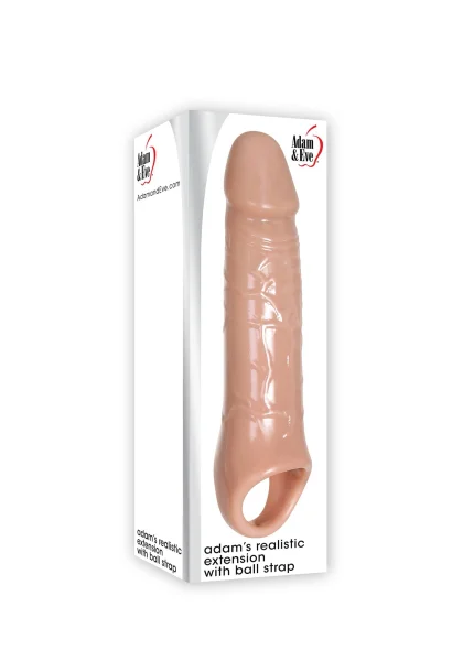 Adam's Realistic Extension With Ball Strap