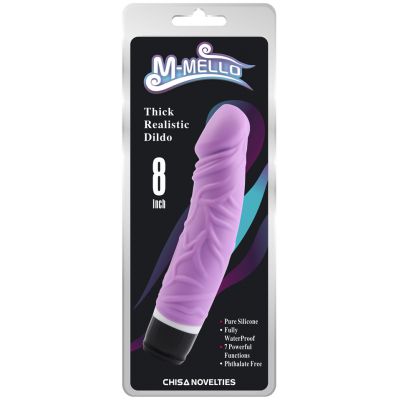 Thick Realistic Dildo Purple