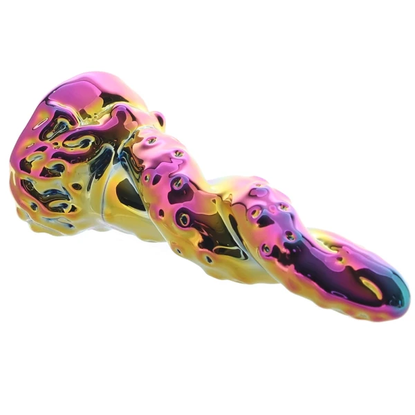 Creature Cocks - Enchantress Rainbow Glass Dildo