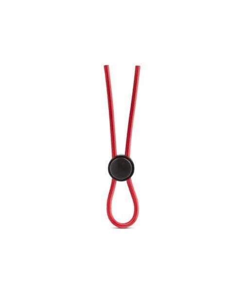 Stay Hard - Silicone Loop Cock Ring - Red