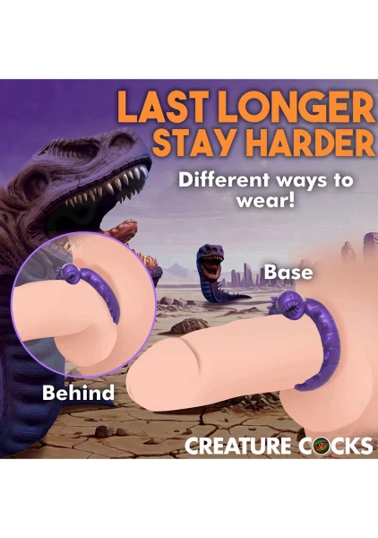 Slitherine Silicone Cock Ring By Creature Cocks