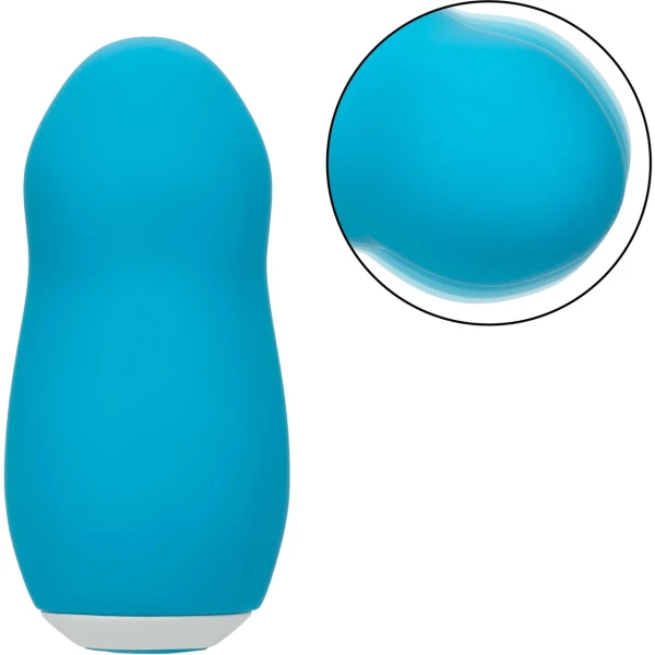 Sugar Dream Rechargeable Waterproof Silicone Clitoral Vibrator By CalExotics - Blue