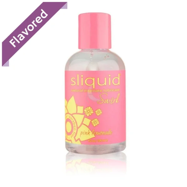 Sliquid Naturals Swirl Pink Lemonade - Flavored Lube | 4.2oz