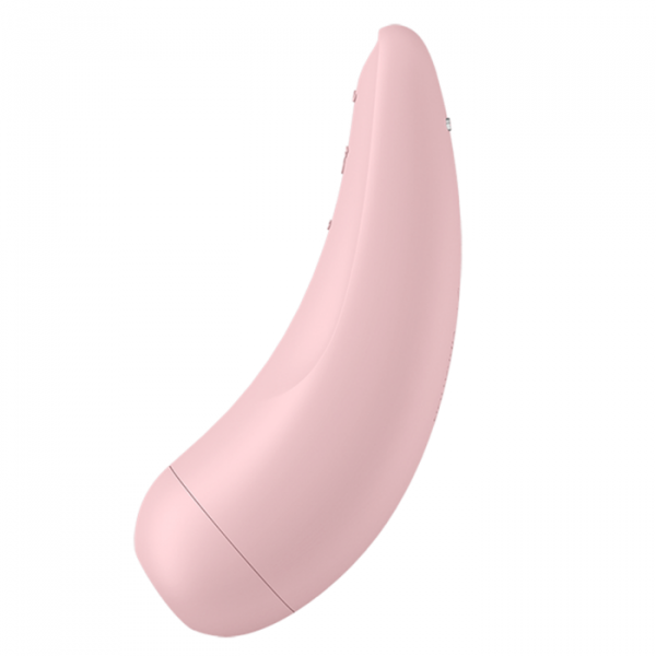 Satisfyer Curvy 2+ Pink App Controlled Vibrating Clitoral Stimulator