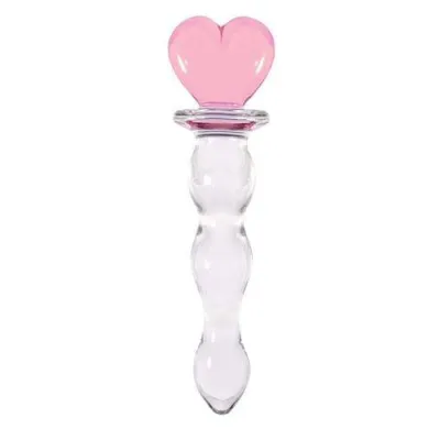 Crystal Heart of Glass Pink