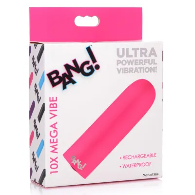 10x Mega Vibrator Pink