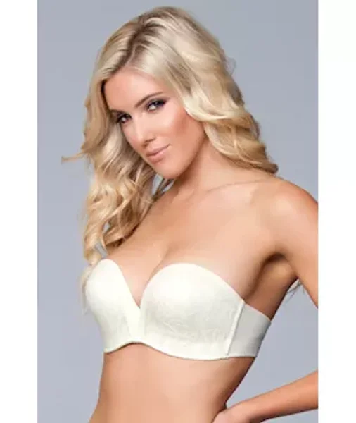 Strapless Deep Cup Bra - Nude - A/s — image 6 of 8